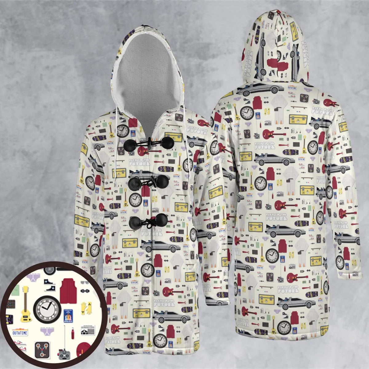 Hooded Cloak Coat - GH8RXTD9