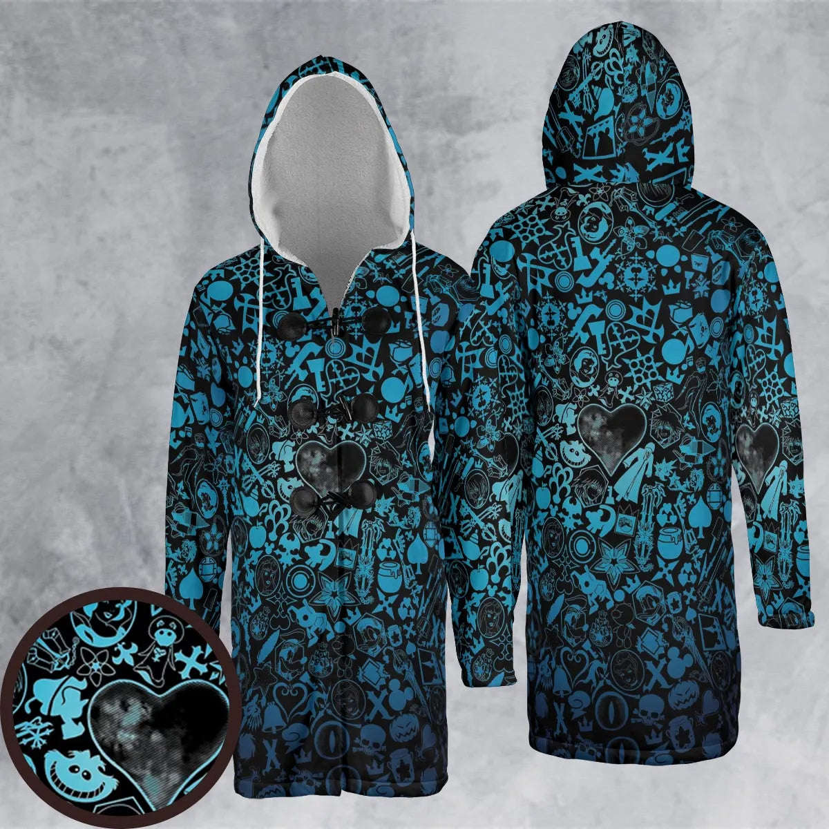 Hooded Cloak Coat - 54PV3DBC