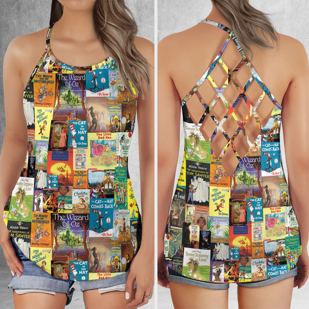 Criss Cross Tank Top - FTDPR4EG -  - 1