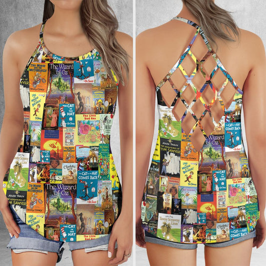 Criss Cross Tank Top - FTDPR4EG -  - 1