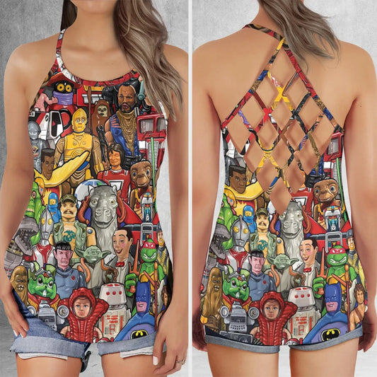 Criss Cross Tank Top - CCPBV6MZ