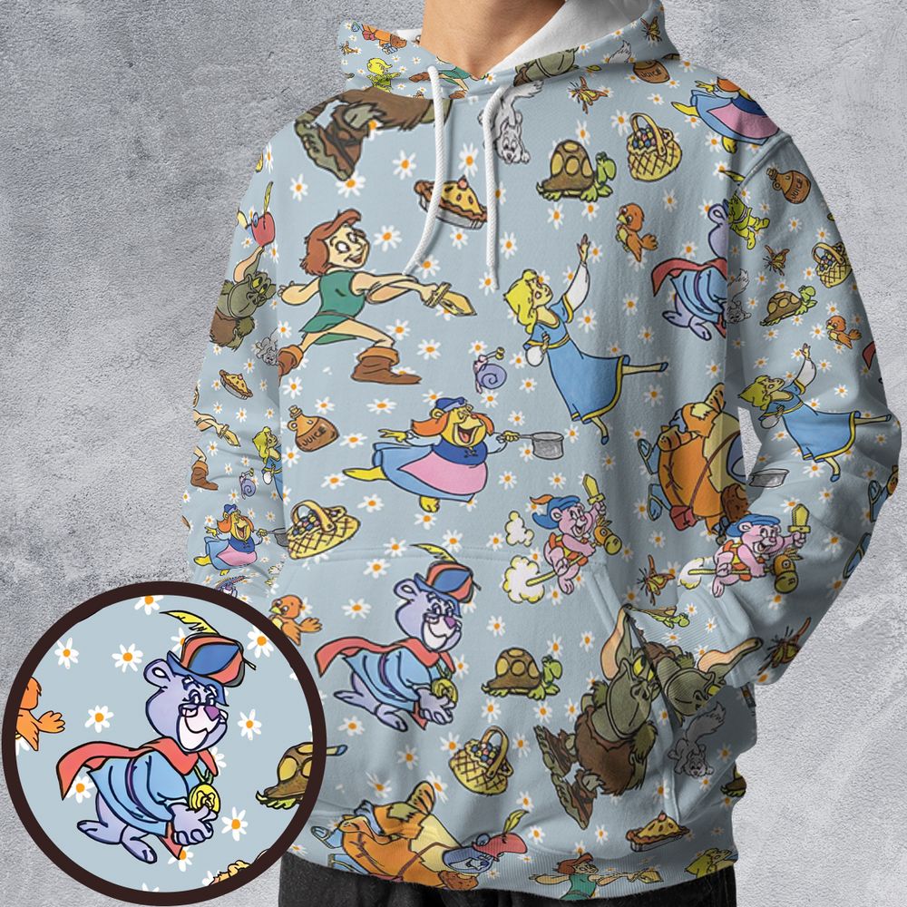 All-over Print Hoodie - MWC2PM5W -  - 1