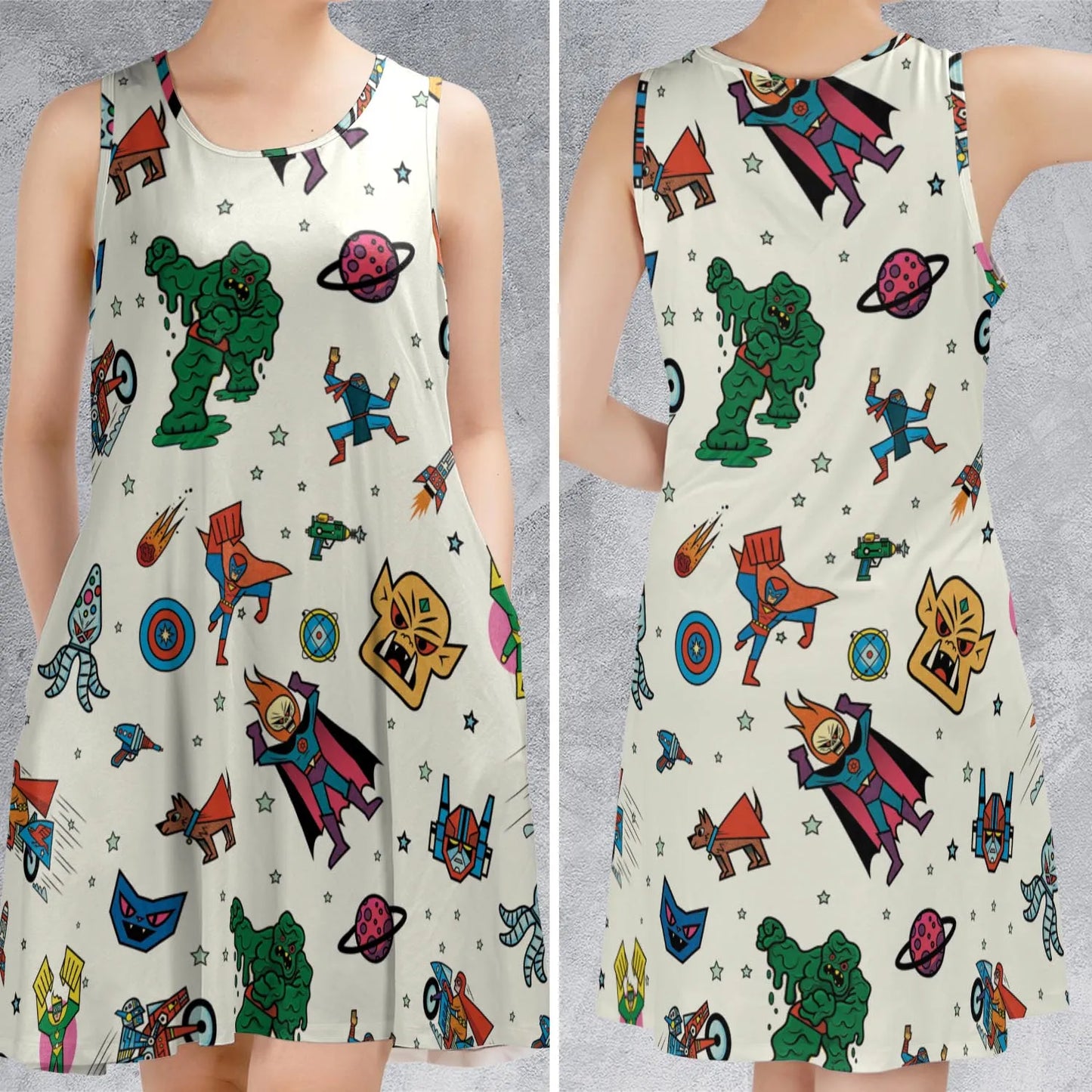 Sleeveless Dress - XB47THS6