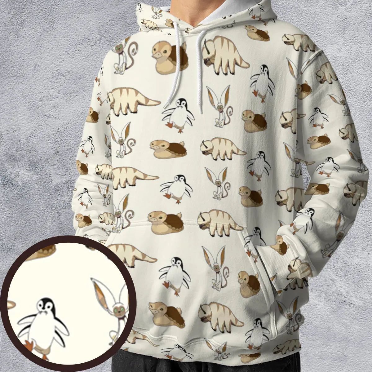 All-over Print Hoodie - C3FG9Z54