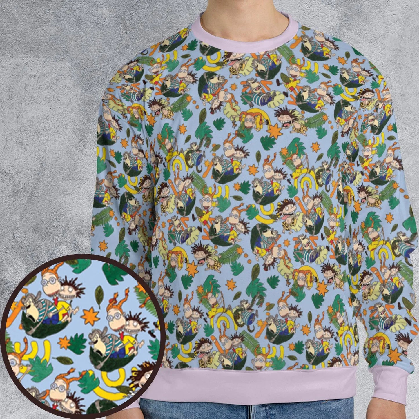 All-over Print Sweatshirt - 1EJBGVU4