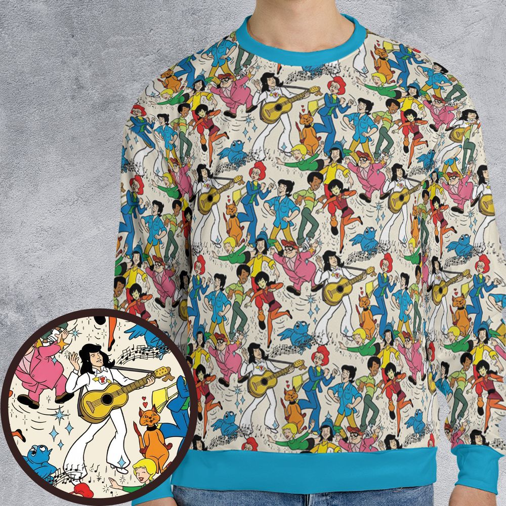All-over Print Sweatshirt - R8SCLG5F -  - 1