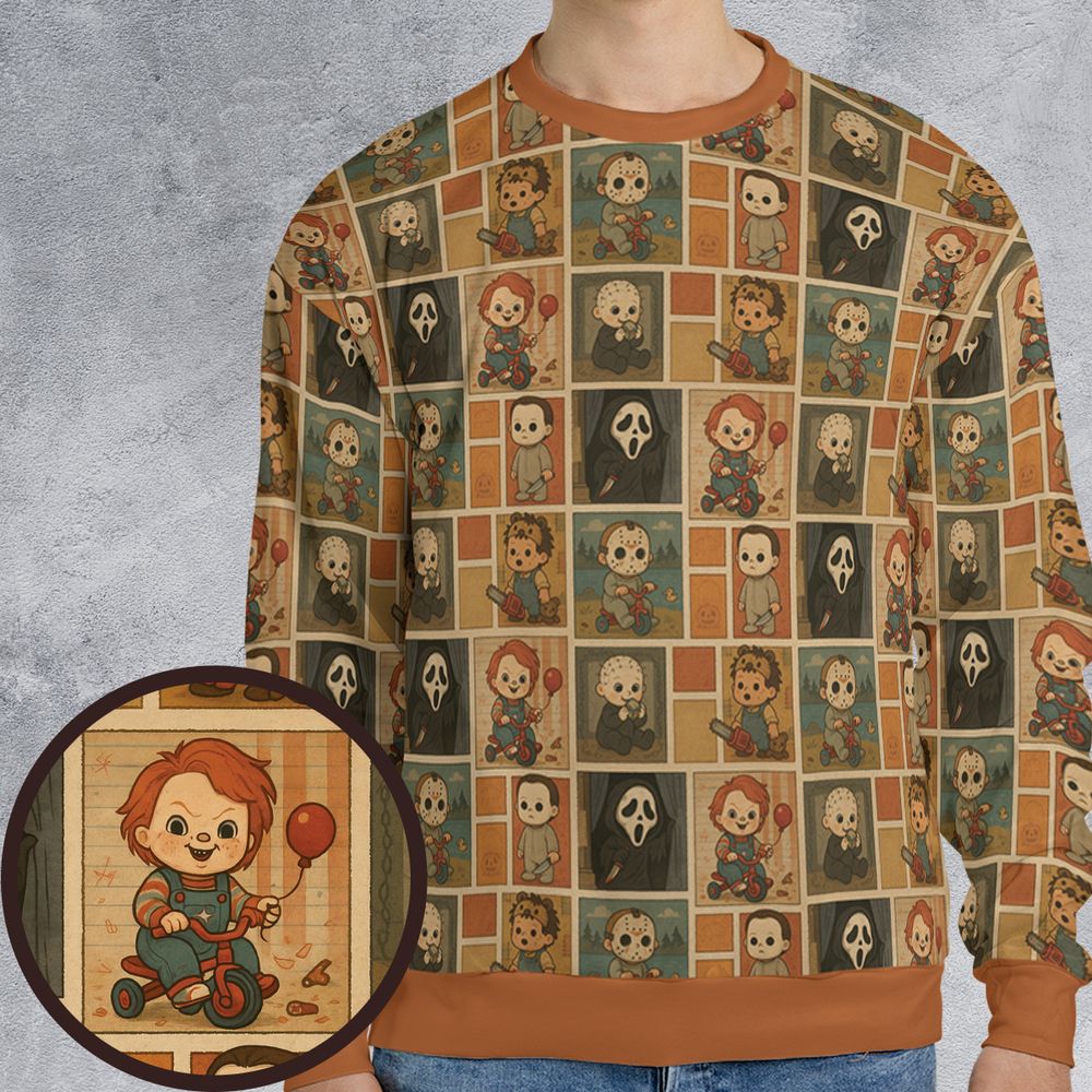 All-over Print Sweatshirt - Y9Z63CQX -  - 1
