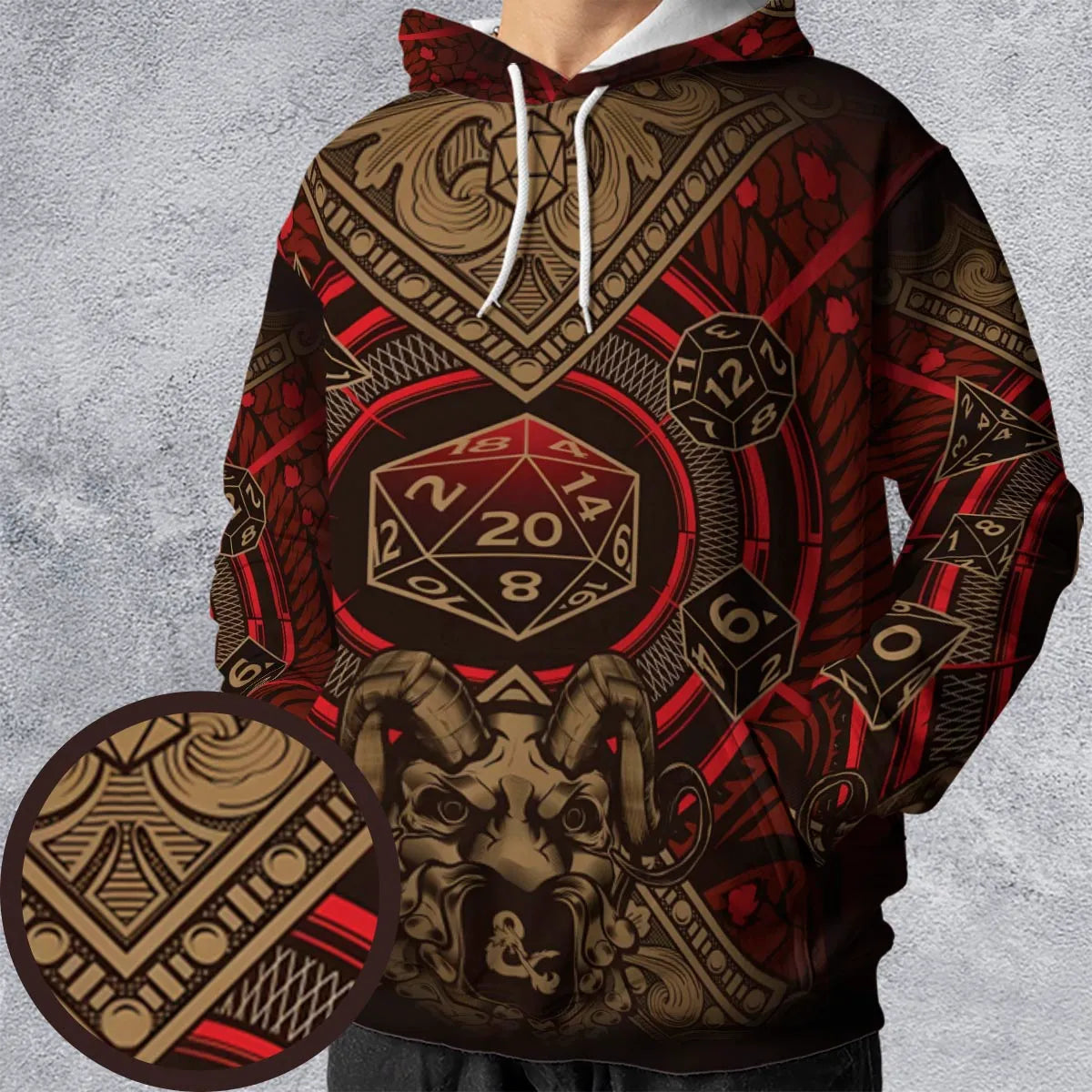 All-over Print Hoodie - W43B1P5L