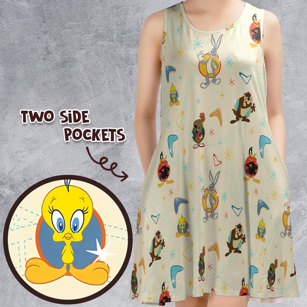 Sleeveless Dress - VPMSH4XW -  - 1