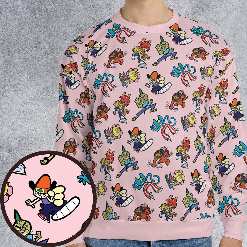 All-over Print Sweatshirt - 4AMN86H6 -  - 1