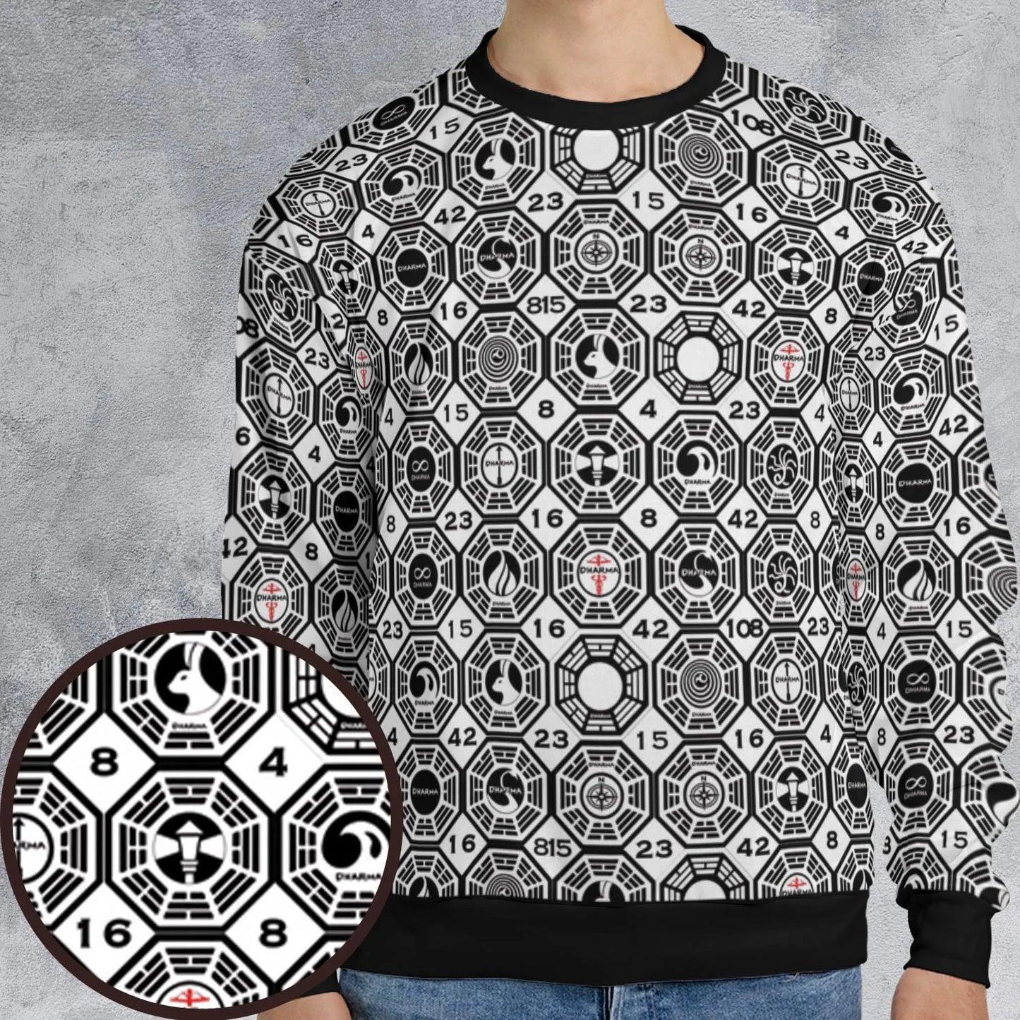 All-over Print Sweatshirt - L63PSG6W