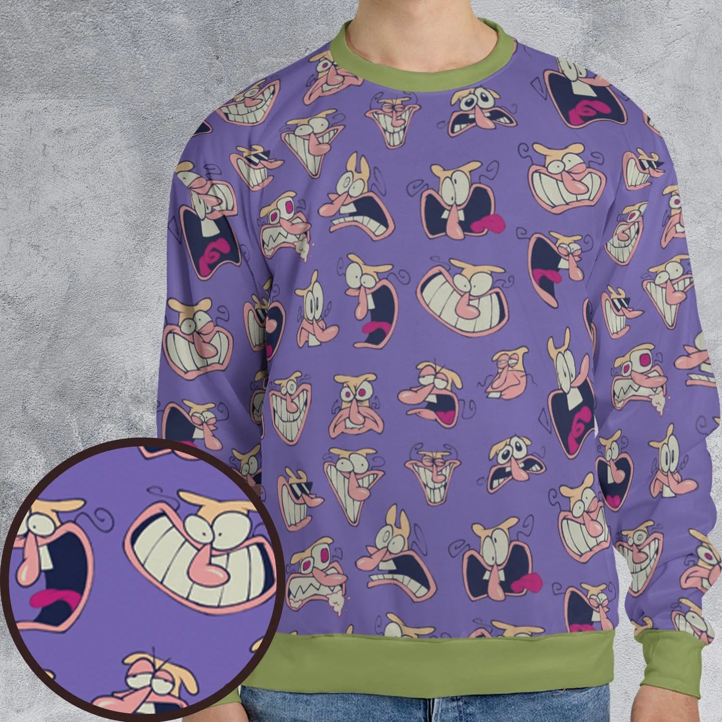 All-over Print Sweatshirt - MSCHNR7V