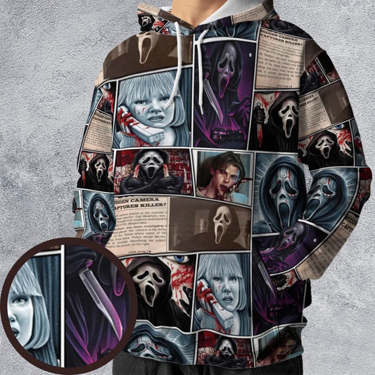 All-over Print Hoodie - H4QRBLG8