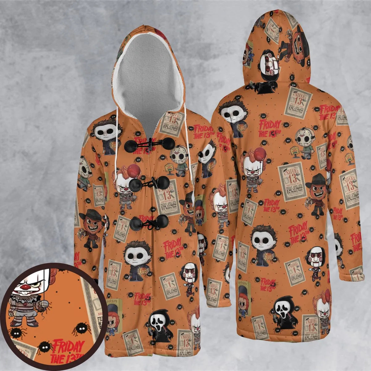 Hooded Cloak Coat - UH2DLEX5