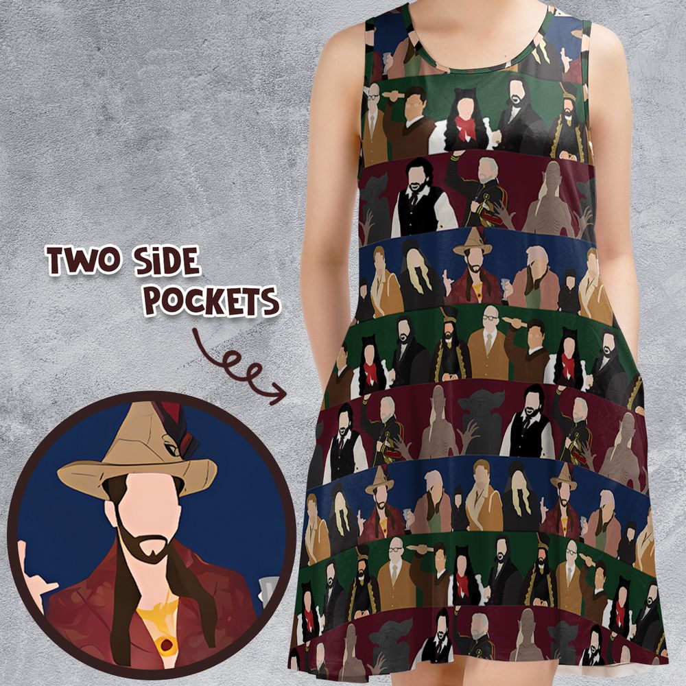 Sleeveless Dress - WRN1T5FM -  - 1