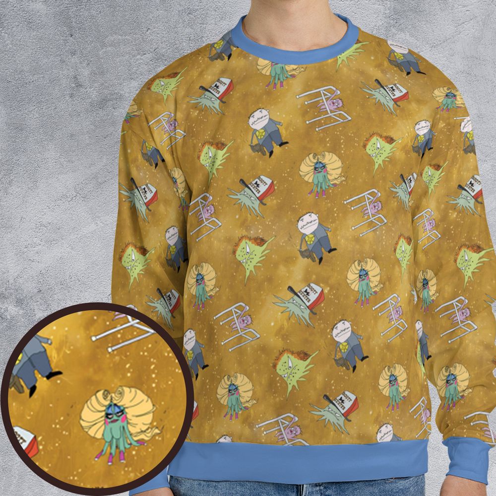 All-over Print Sweatshirt - 3HP3B667 -  - 1