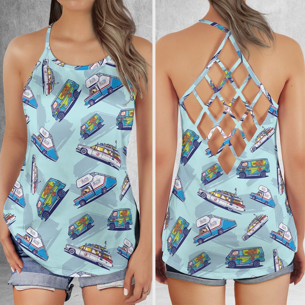 Criss Cross Tank Top - 615FEZ8K -  - 1