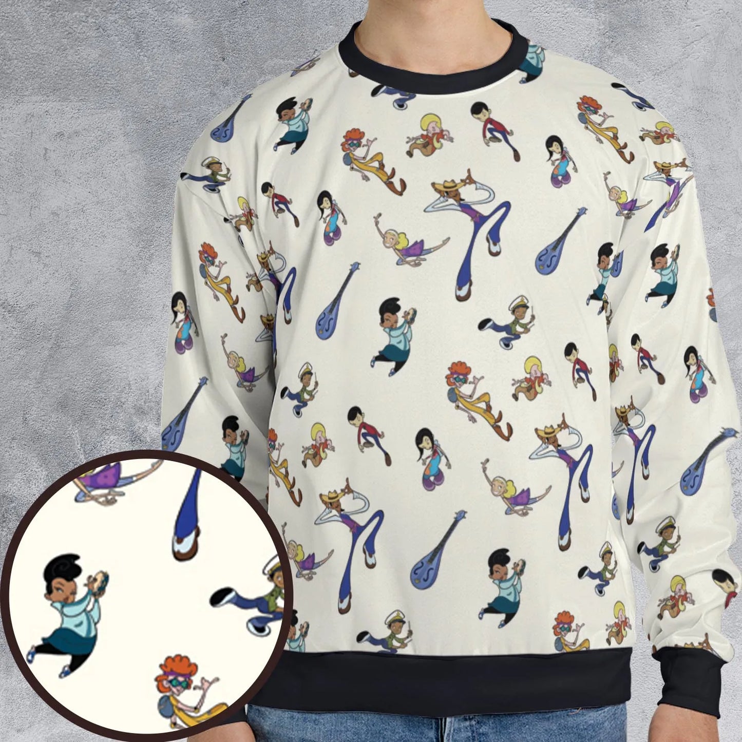 All-over Print Sweatshirt - HJY6VB4P