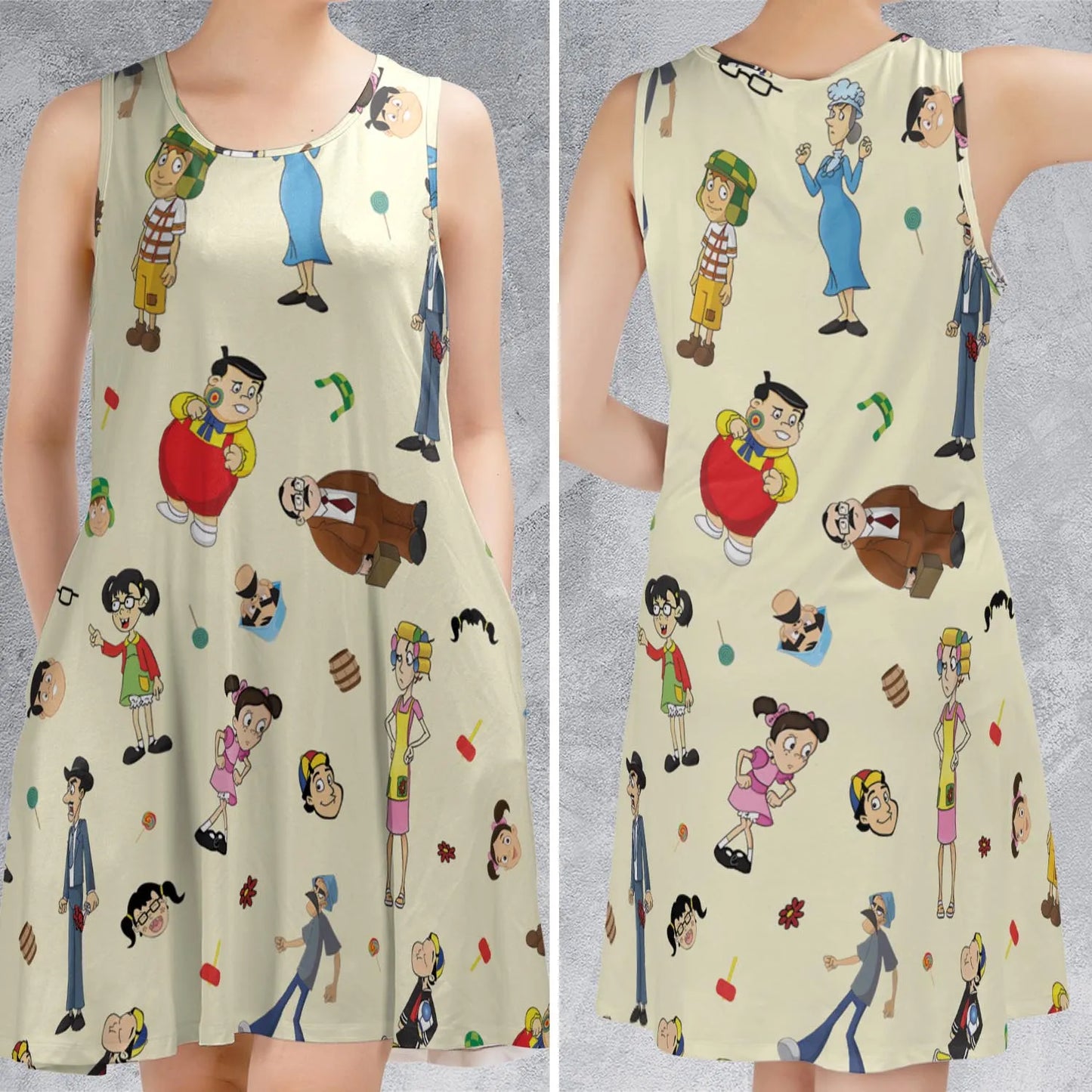 Sleeveless Dress - LQKA42KC