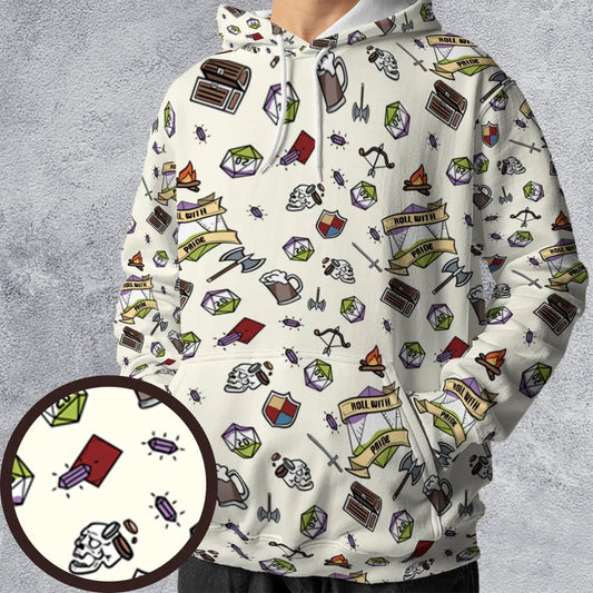 All-over Print Hoodie - S6WTNVWZ
