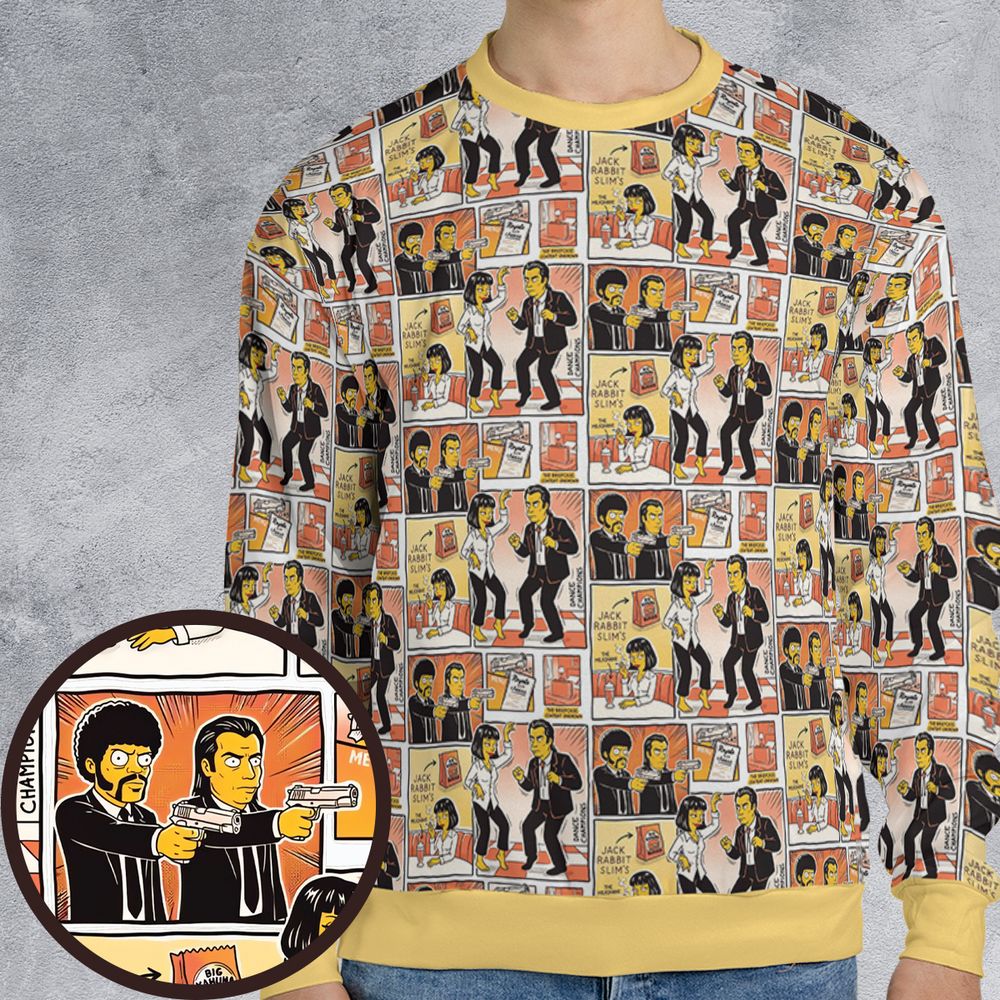 All-over Print Sweatshirt - L1AYYSFL -  - 1
