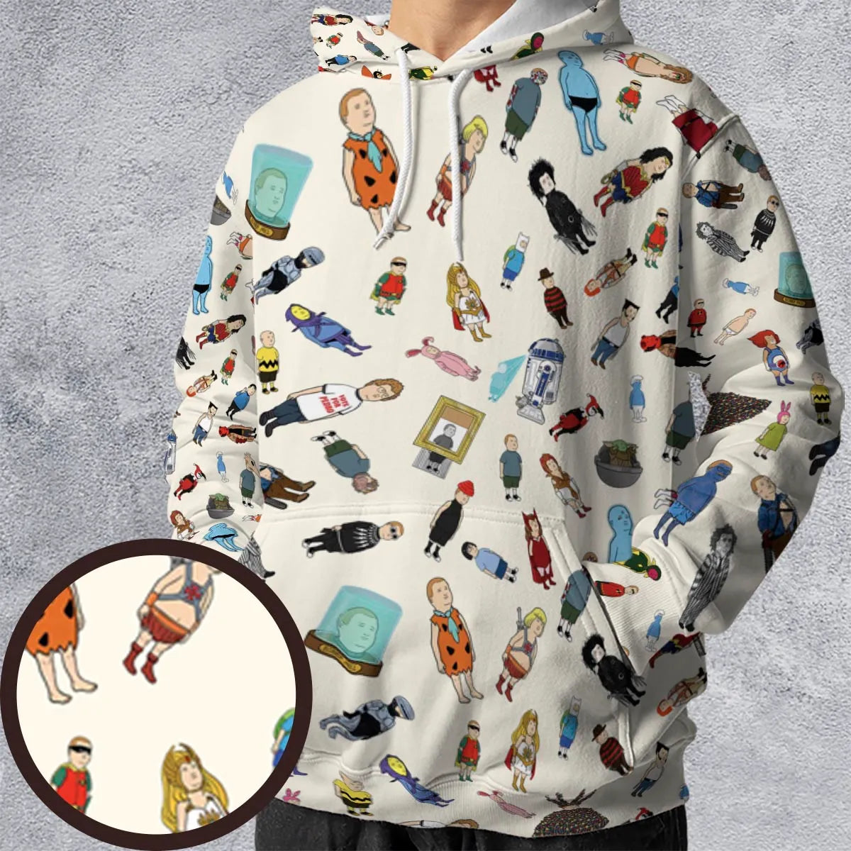 All-over Print Hoodie - 13GE85PF