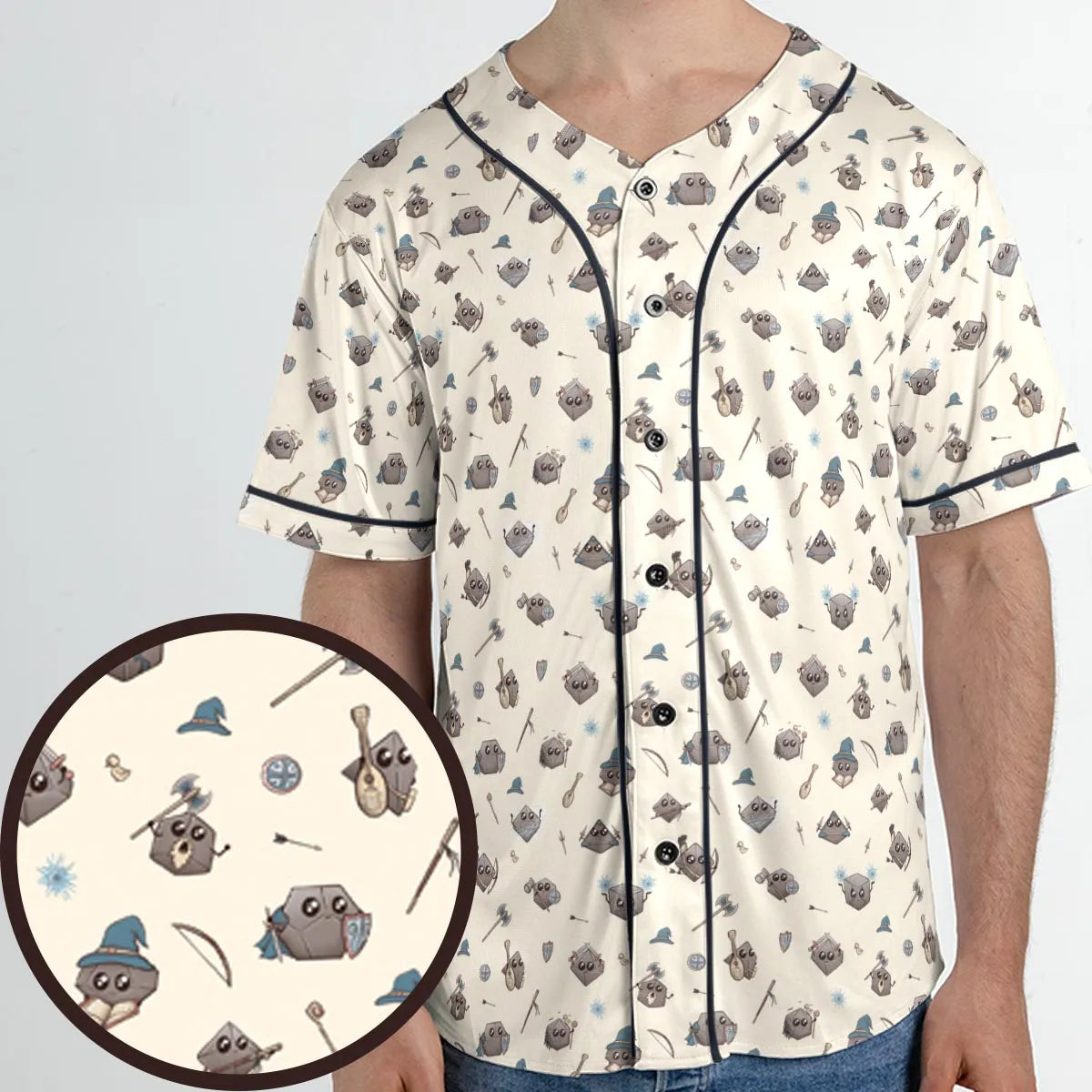 Unisex Baseball Jersey - D2WHUK1X