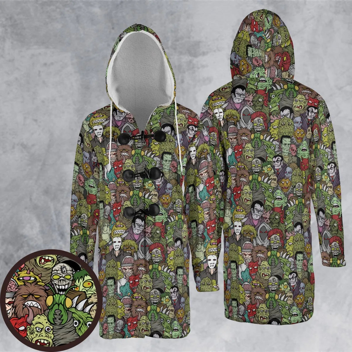 Hooded Cloak Coat - 2JT5K39L