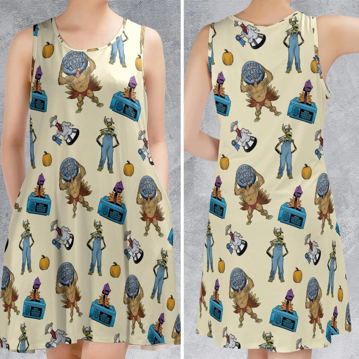 Sleeveless Dress - 1M2VGBEJ