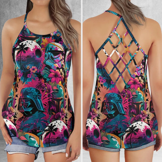 Criss Cross Tank Top - H9EVGT55