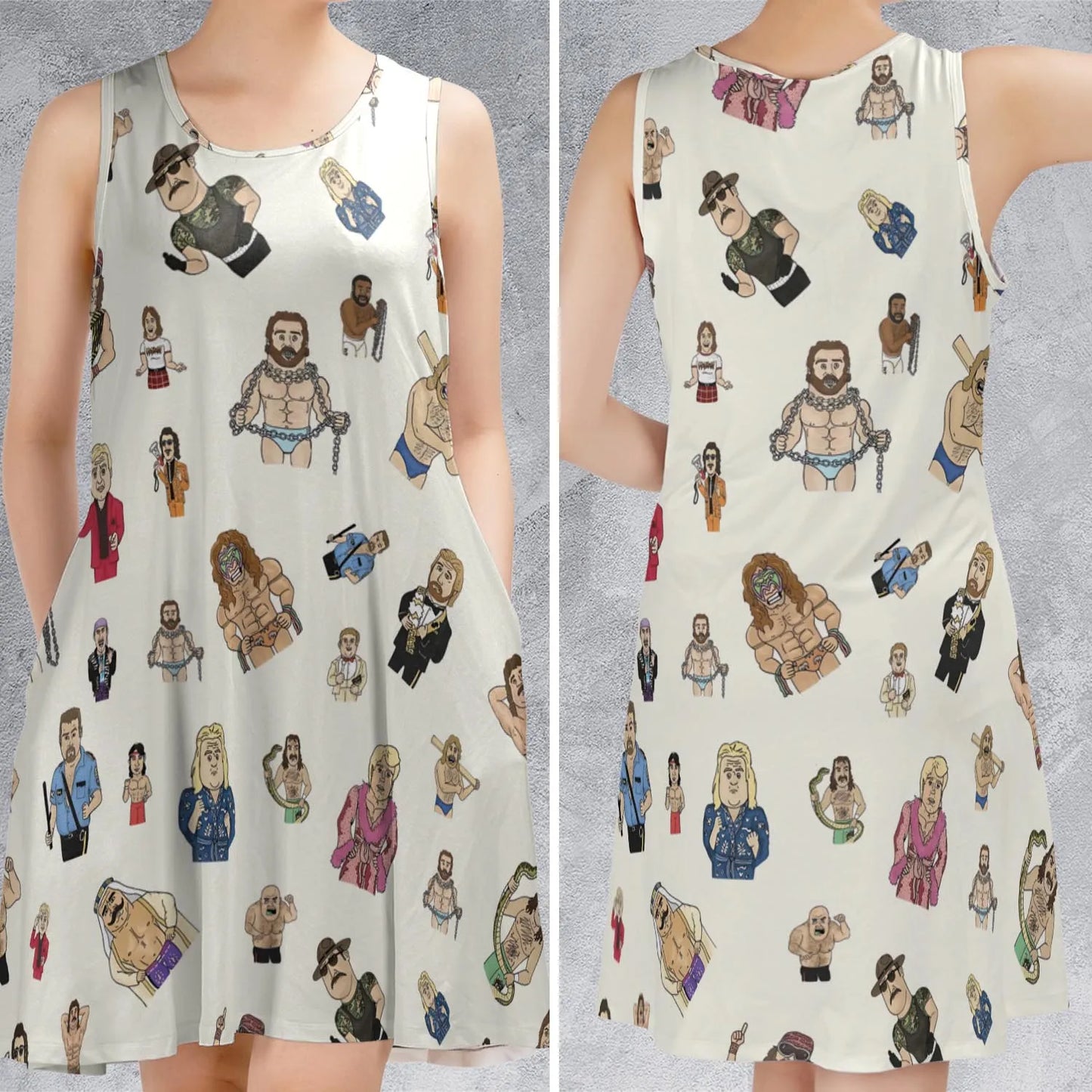 Sleeveless Dress - BPK7TVCS