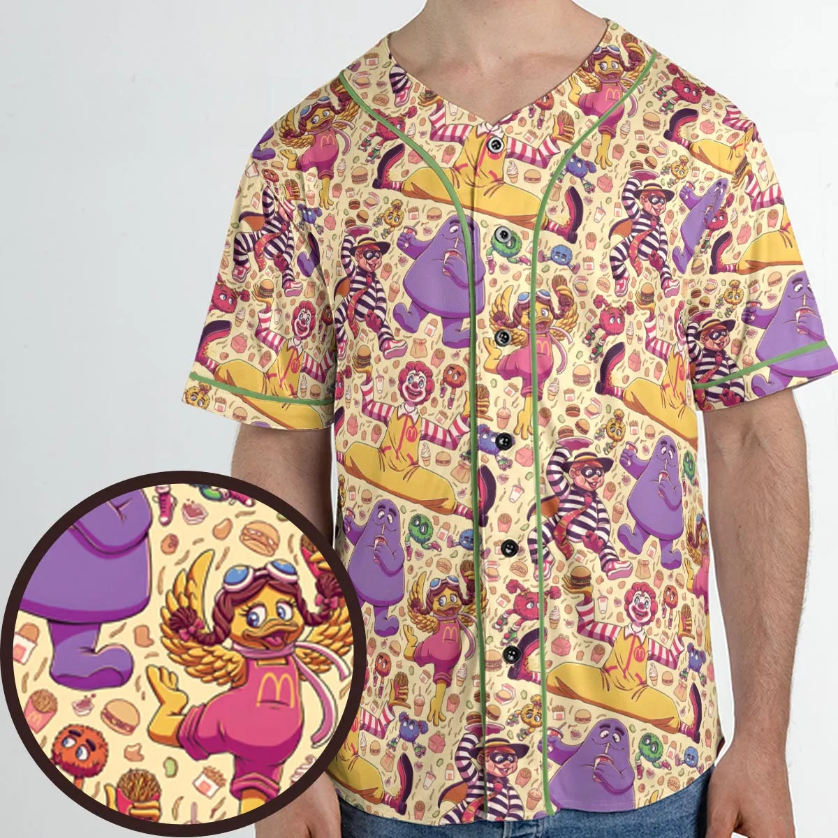 Unisex Baseball Jersey - WYRSAQDZ