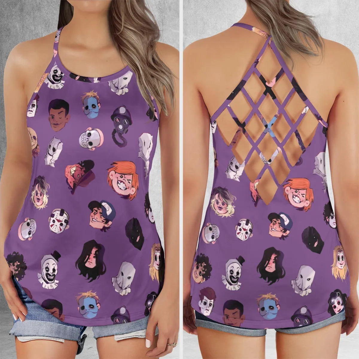 Criss Cross Tank Top - PZSSWCP8