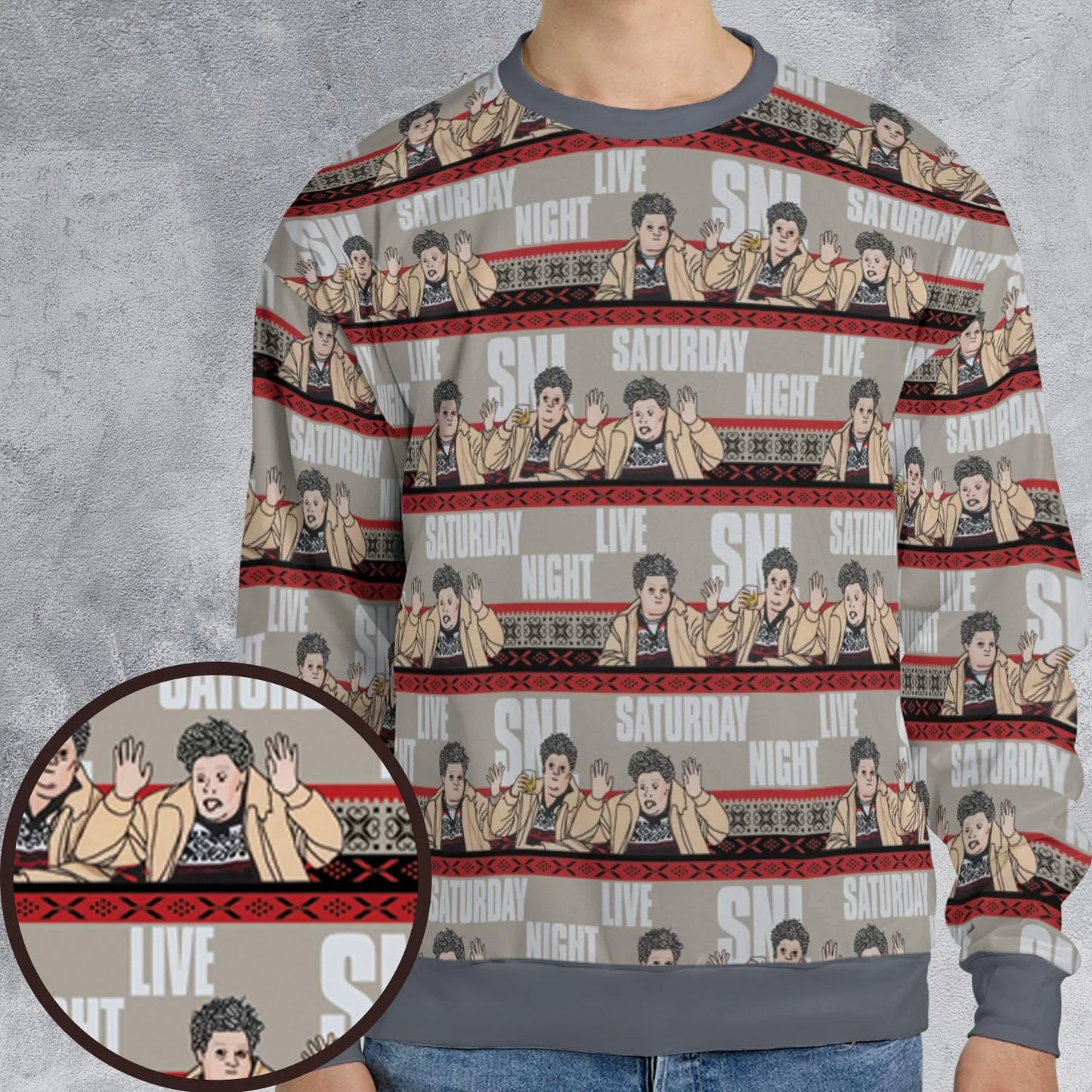All-over Print Sweatshirt - 27TFKHMZ