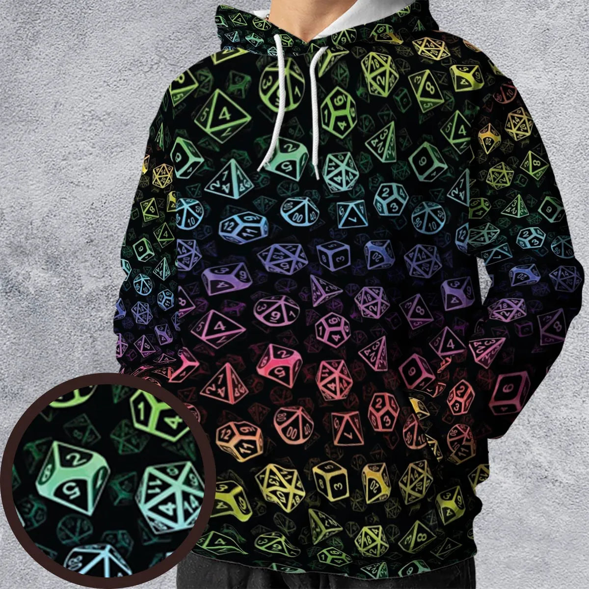 All-over Print Hoodie - LU3XD7H1