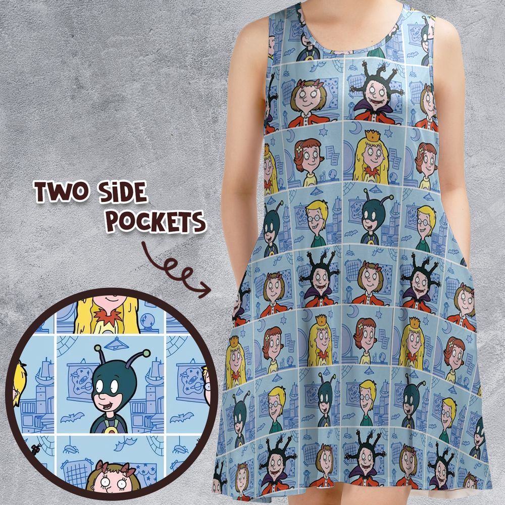 Sleeveless Dress - SQVCL1KD -  - 1