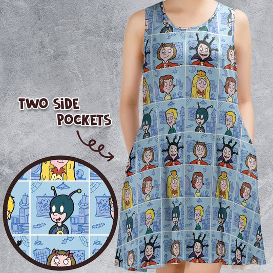Sleeveless Dress - SQVCL1KD -  - 1