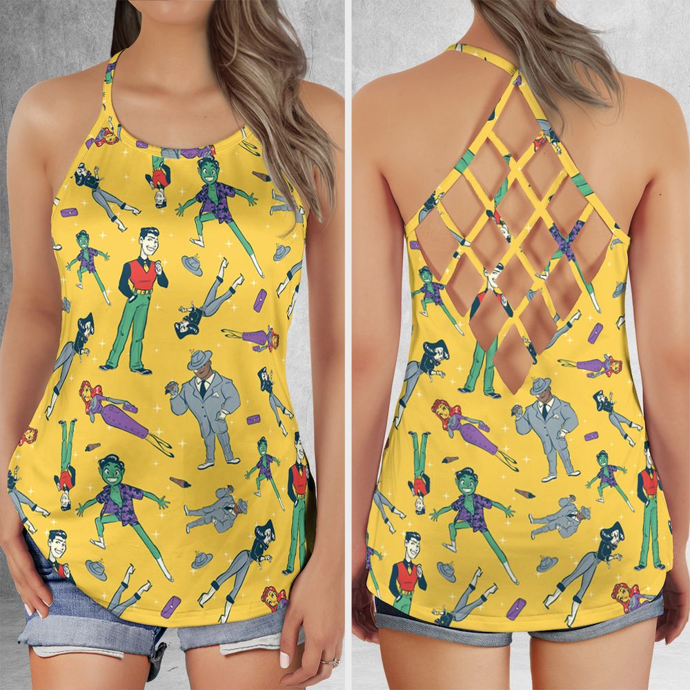 Criss Cross Tank Top - 3XU7R6T1 -  - 1