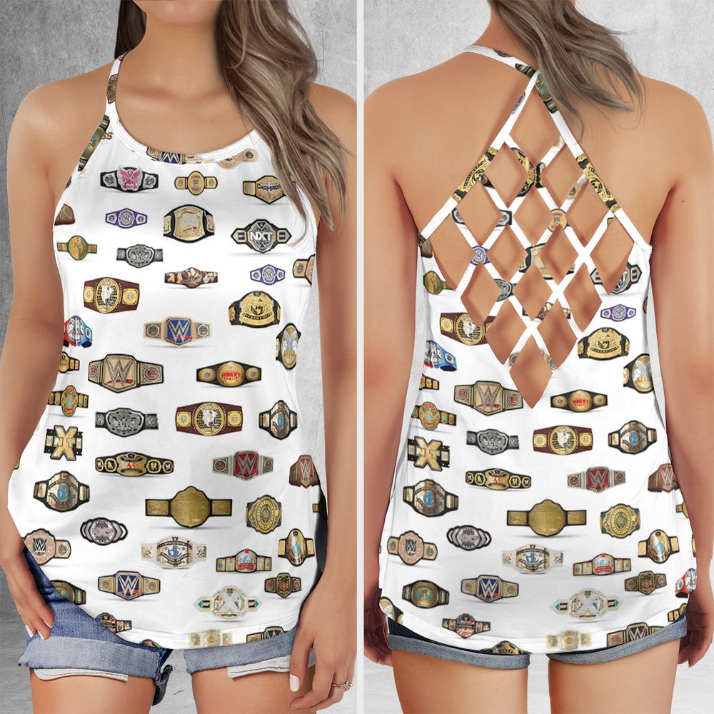 Criss Cross Tank Top - XRXSA3YB -  - 1