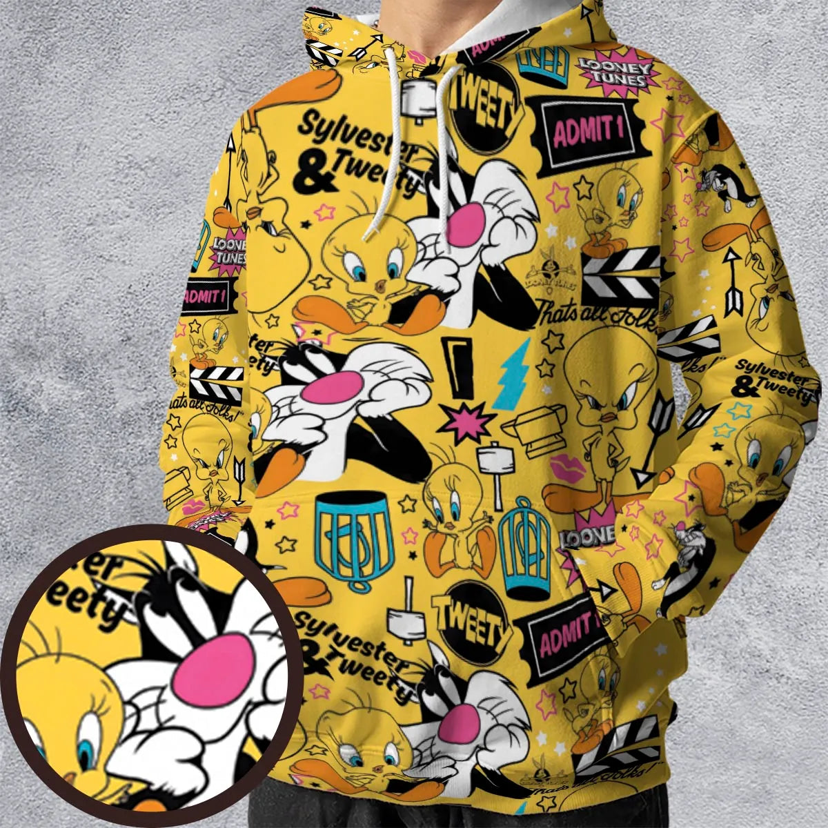 All-over Print Hoodie - 99UJPYRU