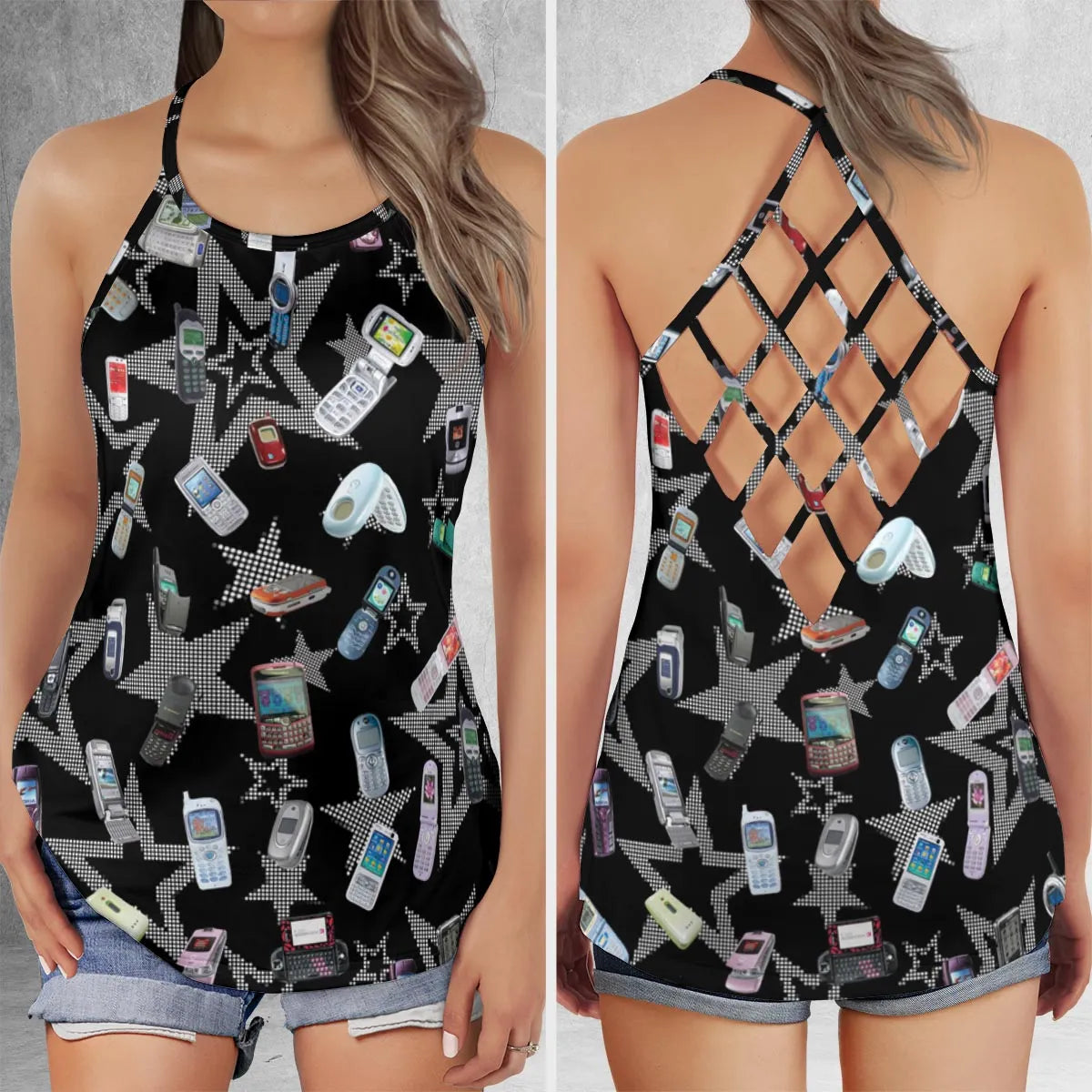 Criss Cross Tank Top - A77GJ4XR