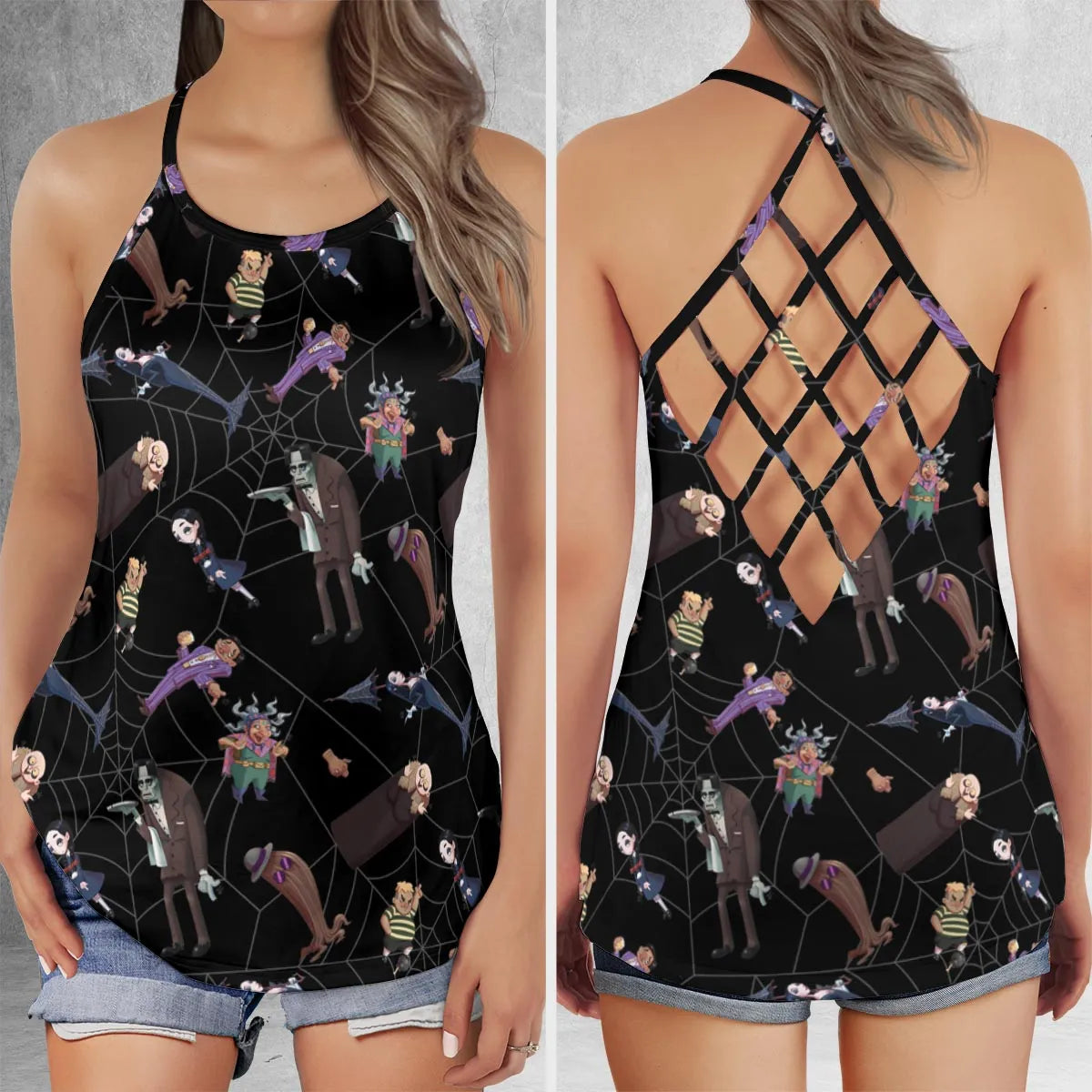 Criss Cross Tank Top - VH7LBN93