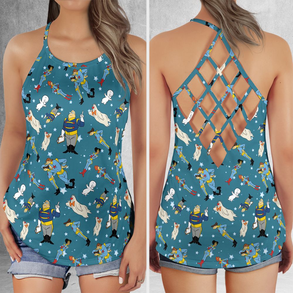 Criss Cross Tank Top - C8HXPZ8D -  - 1
