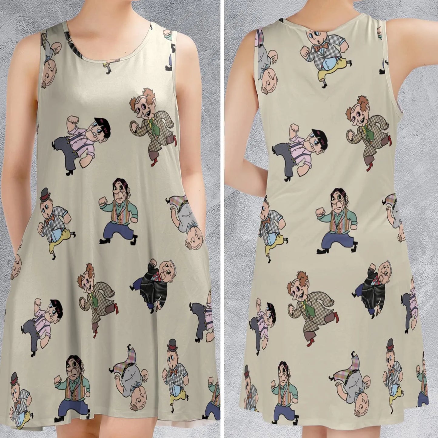 Sleeveless Dress - EL14GBK9