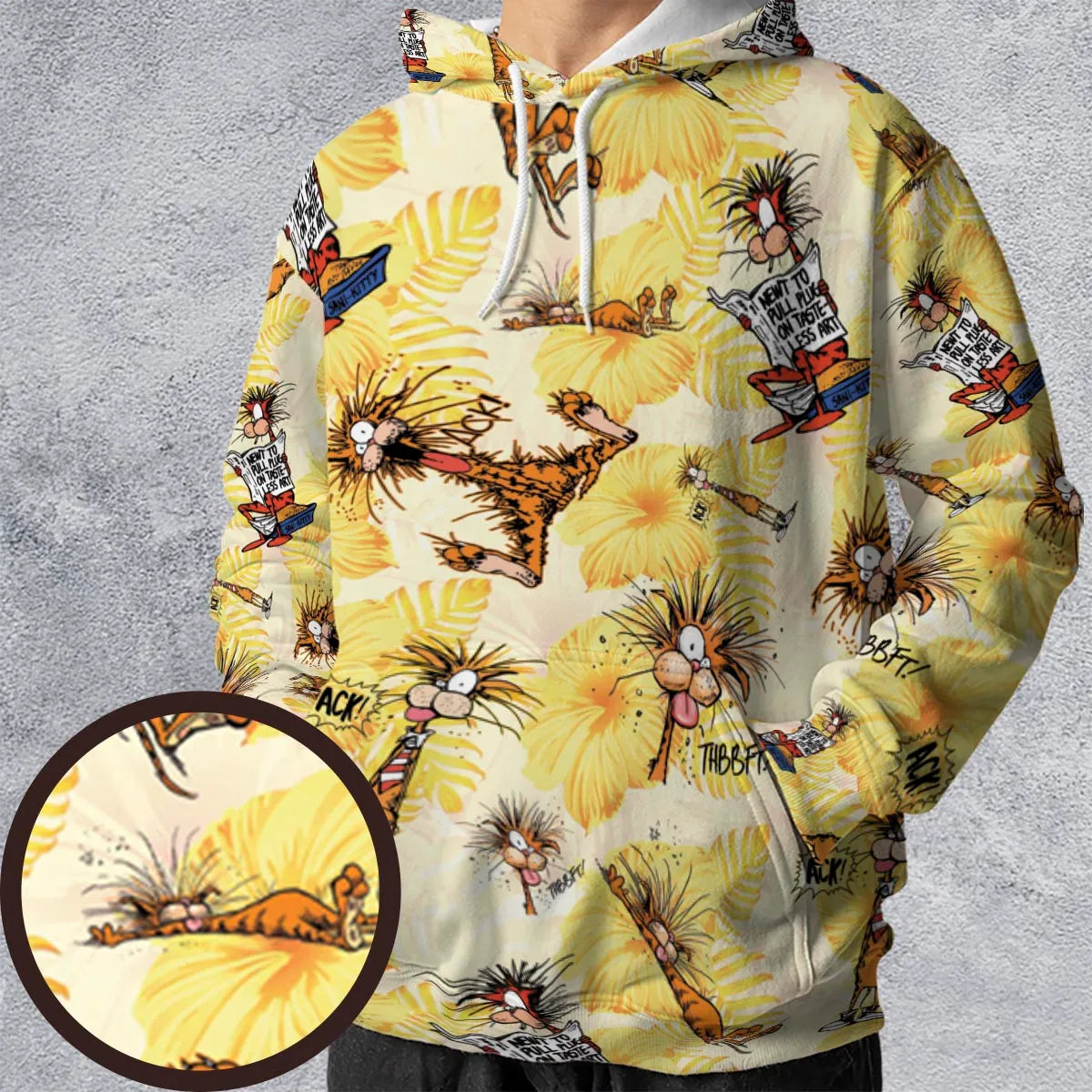 All-over Print Hoodie - RFVVUQ58