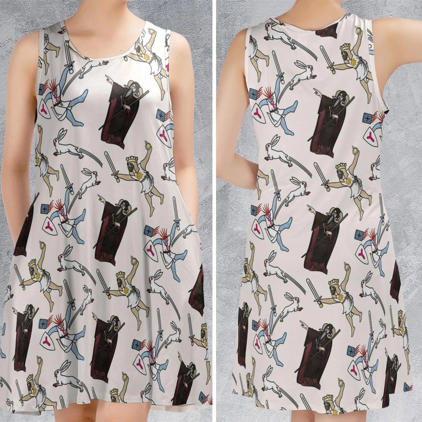 Sleeveless Dress - 99EP8FFN
