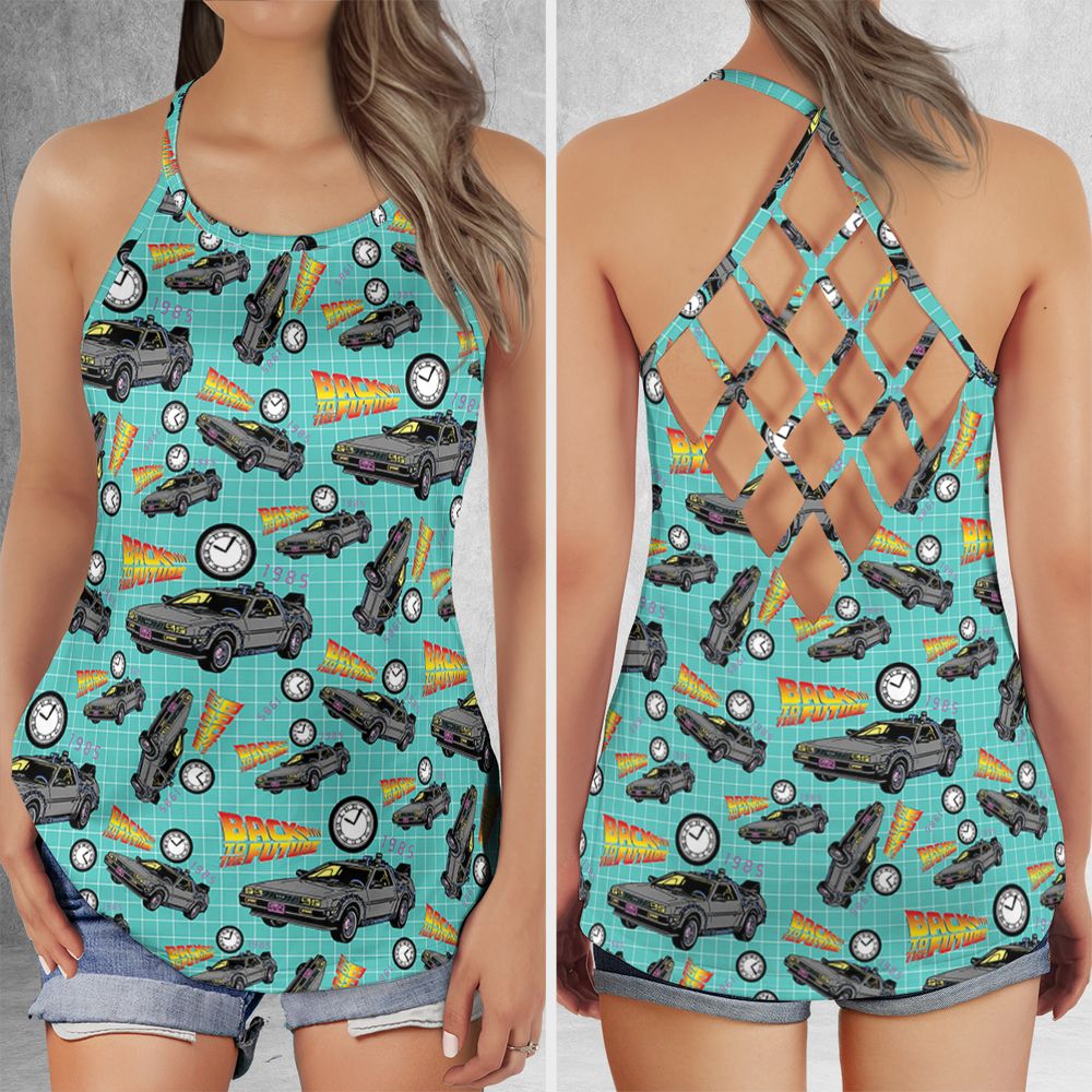 Criss Cross Tank Top - 12SQATP1 -  - 1