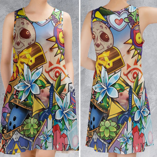 Sleeveless Dress - 7G82B4KF