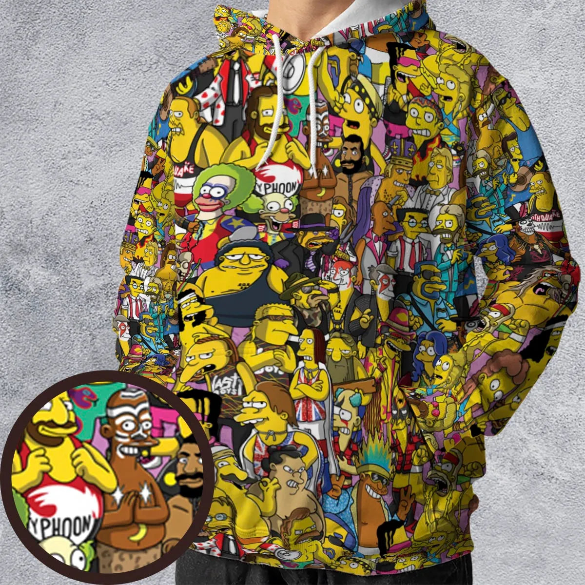All-over Print Hoodie - WH443PAH