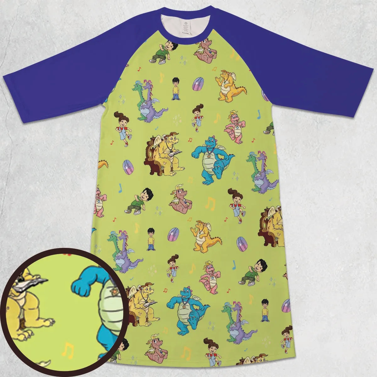 3/4 Sleeve Raglan Dress - LPQR7JE8